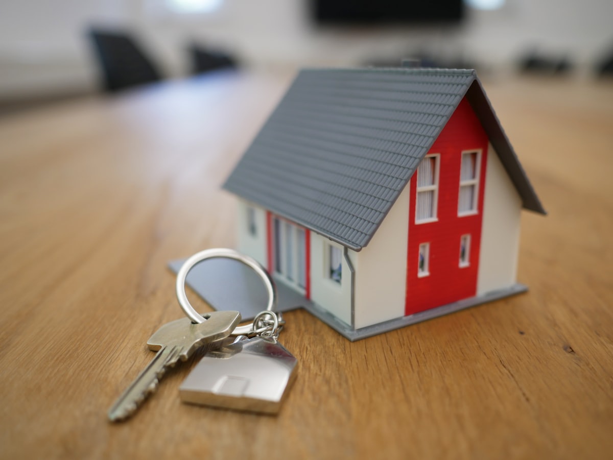 Clés et bien immobilier